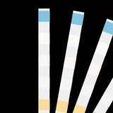 HULIANFU T84E Premium Test Strips 6 in 1  Swimming Pool Aquarium  for Total Hardness Total Alkali  PH Nitrate  Chlorine Nitrite