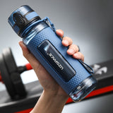 HULIANFU UZSPACE Sport Water Bottles BPA Free Portable Gym Anti-fall Leak-proof Large Capacity Fitness Kettle Tritan Plastic Drink Bottle