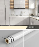 HULIANFU Kitchen Oil-proof Transparent Film Thick Self Adhesive Waterproof Countertop Furniture Marble Wallpaper Bathroom Decor Stickers