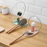HULIANFU Plastic Spoon Holder Kitchen Cooking Tools Kitchen Spoon Utensil Heat Resistant Storage Shelves Kitchen Accessories
