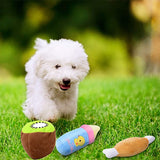 HULIANFU Puppy Dog Plush Squeaky Toys for Small Medium Dogs Bone Aggressive Chewers for Pet Cat Products Puppy Accessories