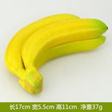 HULIANFU Simulation Fruit Model Photo Prop Artificial Banana Fake Emperor Banana Plastic Banana Bunches Funny Gift Fruit Shop Display Dec