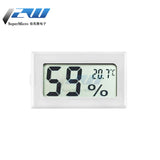 HULIANFU Mini LCD Digital Thermometer Hygrometer Thermostat  Indoor Convenient Temperature Sensor  Humidity Meter Gauge Instruments Probe
