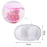 HULIANFU Machine-wash Special Home Use Polyester Anti-deformation Bra Mesh Bags Laundry Brassiere Bag Cleaning Underwear