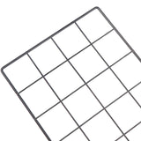 HULIANFU Modern Home Wall Decoration Iron Grid Nordic Art Photo Displaying Frame Party Metal Shelf Mesh Postcards DIY Racks