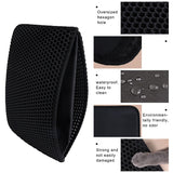 HULIANFU Pet Cat Litter Mat Waterproof EVA Double Layer Cat Litter Trapping Pet Litter Box Mat Clean Pad Products For Cats Accessories