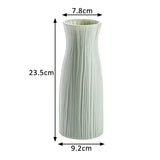 HULIANFU Modern vases decoration home Nordic Style Flower Arrangement Living Room Origami flower pot for interior