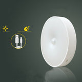 HULIANFU Smart Lamp With Motion Sensor Lights Wireless LED Rechargeable Light Bathroom Cabinets Wardrobe Bedroom Staircase Lighting Lamps