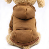HULIANFU Pet Dog Clothes For Small Dogs Clothing Warm Clothing for Dogs Coat Puppy Outfit Pet Clothes for Large Dog Hoodies Chihuahua