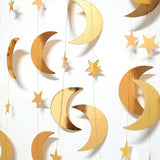 HULIANFU Merry Christmas Decorations for Home 4M Twinkle Star Paper Garland New Year  Noel ChristmasTree Ornaments Kerst  Navidad