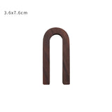 HULIANFU NEW Nordic Style Black Walnut Letter Decorative Letters Combination Wall Decoration DIY Letter Home Decoration Wooden Alphabet
