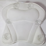 HULIANFU White Butterfly Bath Pillow Breathable Bathroom Cushion Accersories for Home Bathroom Accessories with Suction Cups
