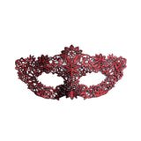 HULIANFU Lace Mask Female Half Face Black Eye Mask White Halloween Mask Party Masquerade Child Mask