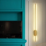 HULIANFU Led Wall Lamp Long Wall Light Decor For Home Bedroom Living Room Surface mounted Sofa background Wall Sconce Lighting Fixture