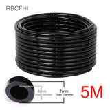 HULIANFU RBCFHl 5-100m 4/7mm PVC Garden Watering Hose  Micro Irrigation Pipe Drip Irriation Tubing Sprikler for Lawn Balcony Greenhouse