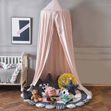 HULIANFU Kids Mosquito Net Baby Crib Curtain Hanging Tent Home Decoration Living Room Bedroom Corner Bed Decor Girl Princess Mosquito Net