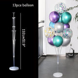 HULIANFU Table Balloon Arch Set Ballon Column Stand for Wedding Birthday Party Decorations Kids Balloons Accessories Christmas Decor ball