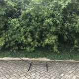 HULIANFU Metal Circle Round Arch Balloon Flower Iron Ring Background Arch Frame Stand Wedding Mariage Birthday Party Backdrop Decor