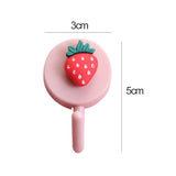 HULIANFU New Cute Animal Wall Hook for Key Holder Coat Towel Hanging Plastic Mask Holder Bathroom Organizer Wall Decor Home Accessories