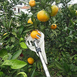 HULIANFU Metal Fruit Picker Orchard Gardening Apple Peach High Tree Picking Tool Fruit Catcher Collection Pouch Farm Garden Supplies