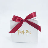 HULIANFU Thank You Party Favor Gift Box wedding candy box Baby Shower Paper Gift Bag Birthday Christmas Favor Present Boxes Packing