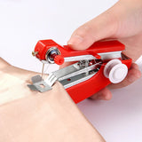 HULIANFU Mini Sewing Machines Needlework Cordless Hand-Held Clothes Useful Portable Sewing Machines Handwork Tools Sewing Accessories