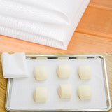 HULIANFU Multifunctional Pastry Cloth Natural Breathable Filter Cheese Cloth Bread Linen Baking Mat Baking Pastry Kitchen Tools
