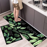 HULIANFU New Hot Sale Kitchen Floor Mat Tableware Pattern Entrance Doormat Bathroom Door Floormat Parlor Anti-slip Antifouling Long Rugs