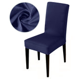 HULIANFU Solid color stretch Chair Cover Spandex Fabric seat Chair Covers restaurant Hotel Party Banquet Slipcovers home decoration event