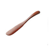 HULIANFU Thick Handle Wooden Butter Knife Marmalade Knife Japan Style Dinner Knives Tabeware With Thick Handle High Quality Knife Style