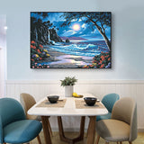 HULIANFU Villa Scenery DIY 5D Diamond Painting Full Round Resin Mosaic Landscape Diamond Embroidery Picture Rhinestone Home Decor Gift
