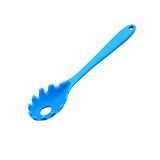 HULIANFU Practical Cooking Tool  Bottom Noodle Multifunctional Spoon Soft Silicone Ergonomic Pasta Fork Home Kitchen Mini Portable