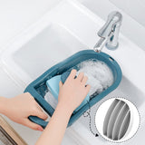 HULIANFU Portable Underwear Washboard Plastic Anti Slip Thicken Washing Board Household Socks Clothes Cleaning Tool Bathroom Accessories