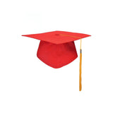 HULIANFU NEW High Quality Adult Bachelor Graduation Caps With Tassels University Bachelors Master Doctor Academic Hat Mortar Board