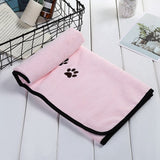 HULIANFU Pets Dog Bath Towels Perros For Dogs Cat Puppy Microfiber Super Absorbent Pet Drying Towel Blanket With Pocket Cleaning Supply