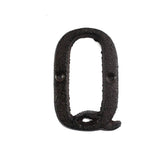 HULIANFU Metal Letters Numbers Cast Iron Decoration House Sign Doorplate DIY Cafe Wall CLH@8