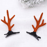 HULIANFU 2023 Christmas Headband Adornment Cute Antler Festival Style Headband Reindeer Ornaments Party Horns Cosplay Accessories