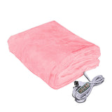 HULIANFU USB Heating Travel Machine Washable For Sofa Bed 3 Levels Portable Electric Blanket Winter Warm Soft Plush Car Shawl Camping