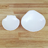 HULIANFU Melamine Dinnerware Imitation Porcelain Plate Shell Dish Hot Pot Restaurant Seasoning Dish A5 Melamine Tableware Dinner Plate