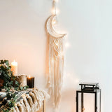 HULIANFU Moon Metal Craft Hoops Dream Catcher Rings for DIY Dreamcatchers Wreaths Macrame XX9B