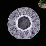HULIANFU Waterproof Bath Hat Thickened Waterproof And Oil Fume Cap Women Spa Hair Salon Supplies Shower Cap Bathroom Accessories