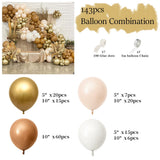 HULIANFU Wedding Balloon Kit Balloons Arch Decoration Birthday Baby Shower Party Birthday Wedding Balloon Decoration Balloons Sets Arch