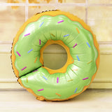 HULIANFU New large cake gift box donut popcorn shape aluminum film balloon wedding celebration birthday party scene decoration
