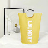 HULIANFU Large Laundry Basket ,Waterproof Laundry Hamper, Laundry Bag with Padded Handles, Folding Washing Bin,Collapsible Laundry Basket