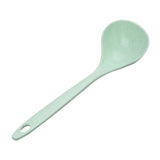 HULIANFU Soup Spoon Ladle Silicone Pot Spoons With Long Handle Spoon Cooking Colander Utensils Scoop Tableware Spoon Kitchen Accessories