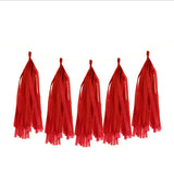 HULIANFU Tissue Paper Tassels Birthday Party Decoration Hanging Garland Ribbon Curtain Baby Shower Decor Parti  Celebration Supplies