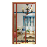 HULIANFU Summer Magnetic Curtains Screen Mesh On The Door Mosquito Net Anti Fly Insect Door Mesh Automatic Closing Size Can Be Customized
