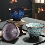 HULIANFU LUWU Ceramic Teacup Porcelain Cup Home Tea Cup Creative ceramic cup 120ml