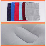 HULIANFU Ultralight Inflatable Air Pillow PVC Nylon Sleep Pillow Outdoor Camping Cushion Travel Car Backrest Airplane Head Rest Support
