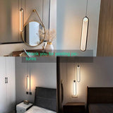 HULIANFU Modern Led Pendant Lamps Gold Black for Dining Room Bedroom Bedside Table Chandelier Minimalist Decor Lighting Suspension Design